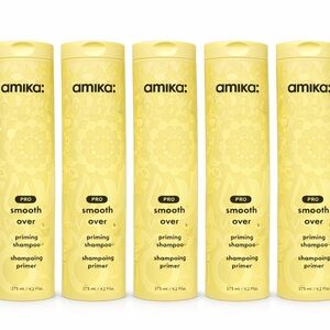 Amika Smooth Over Shampoo in Bright Yellow